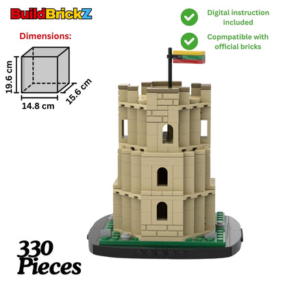 MINI Gediminas Castle Tower - 330 pieces