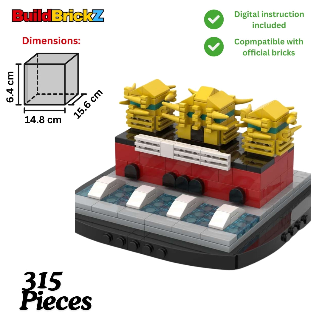 MINI Forbidden City Entrance - 315 pieces