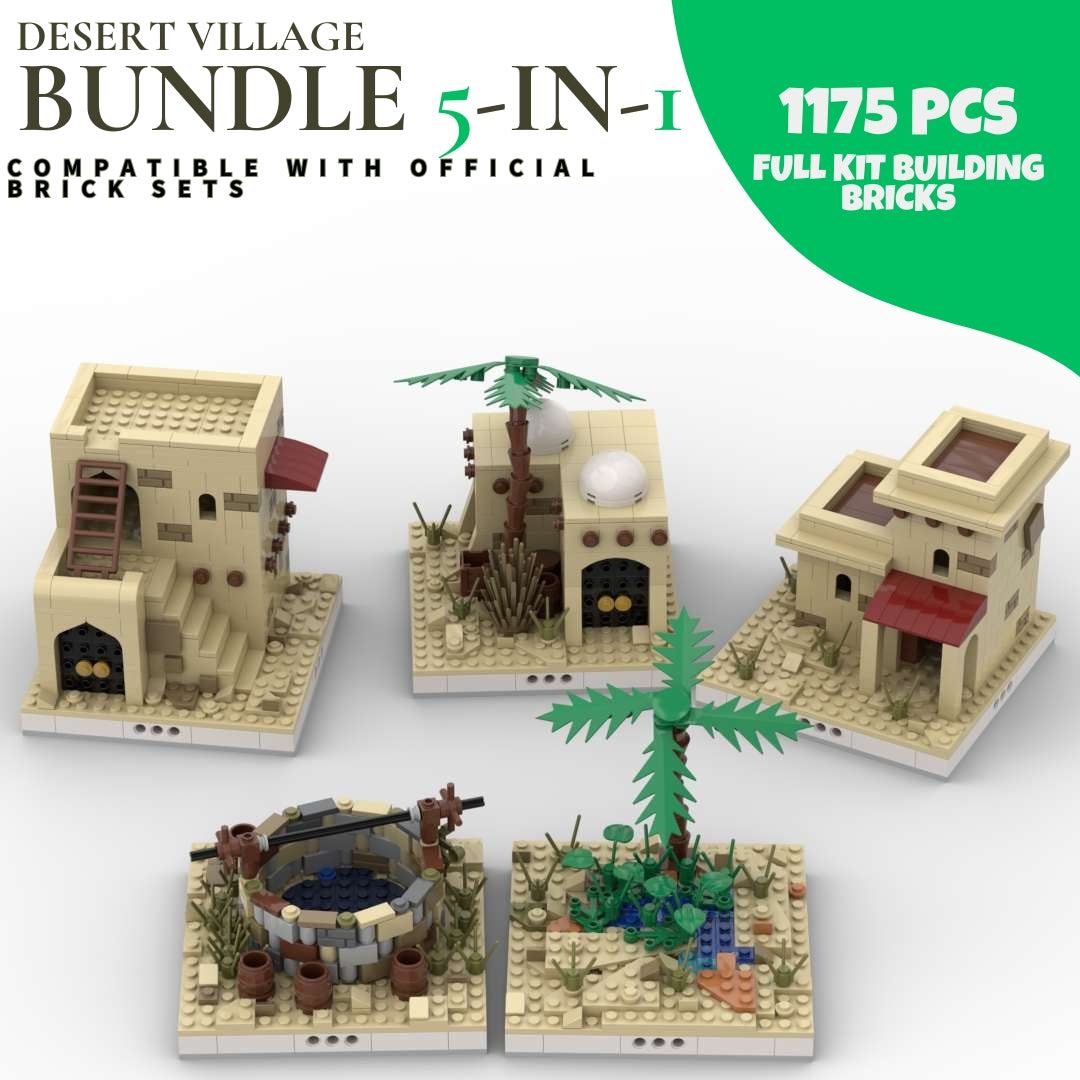 Desert village 5 in 1 bundle