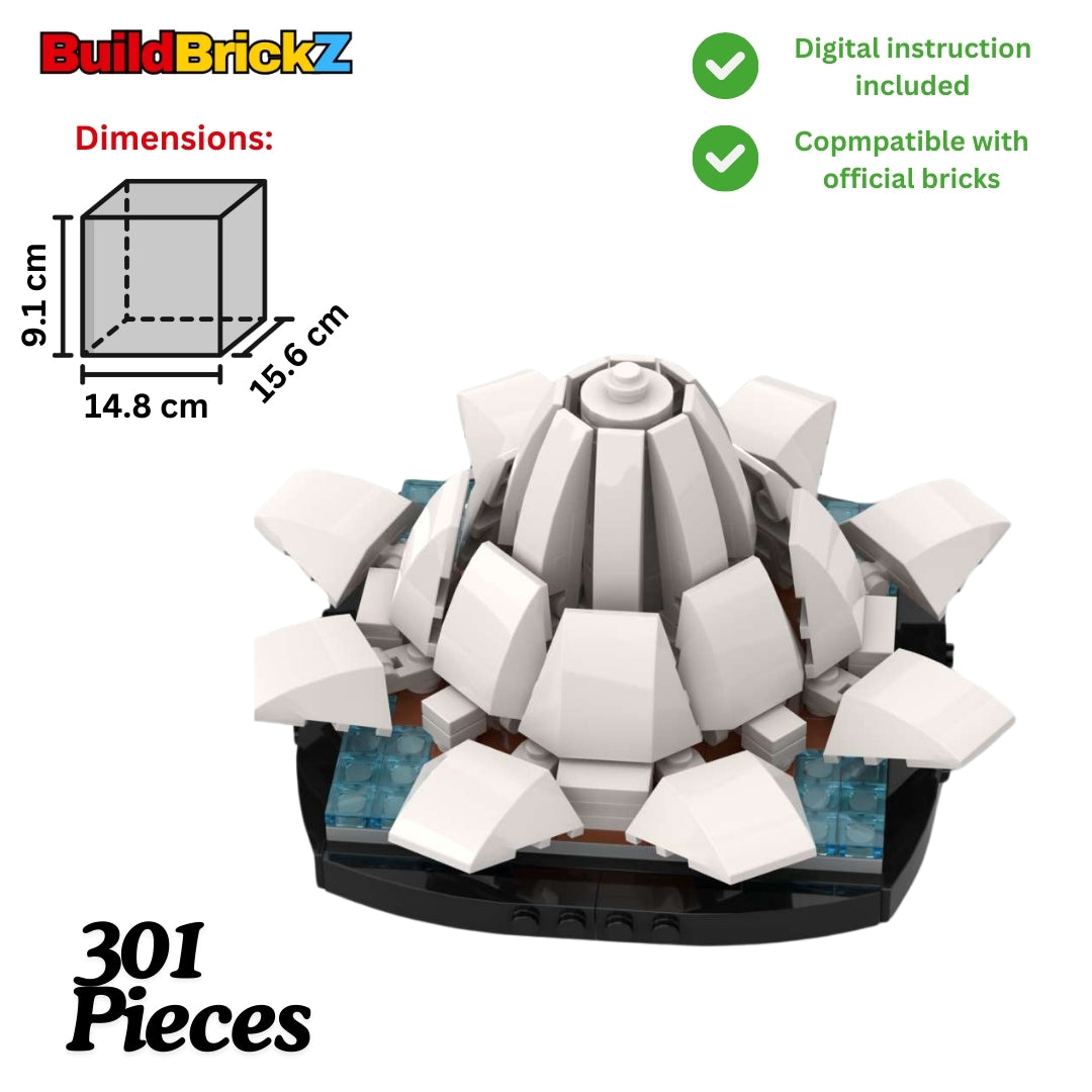 MINI Lotus Temple - 301 Pieces