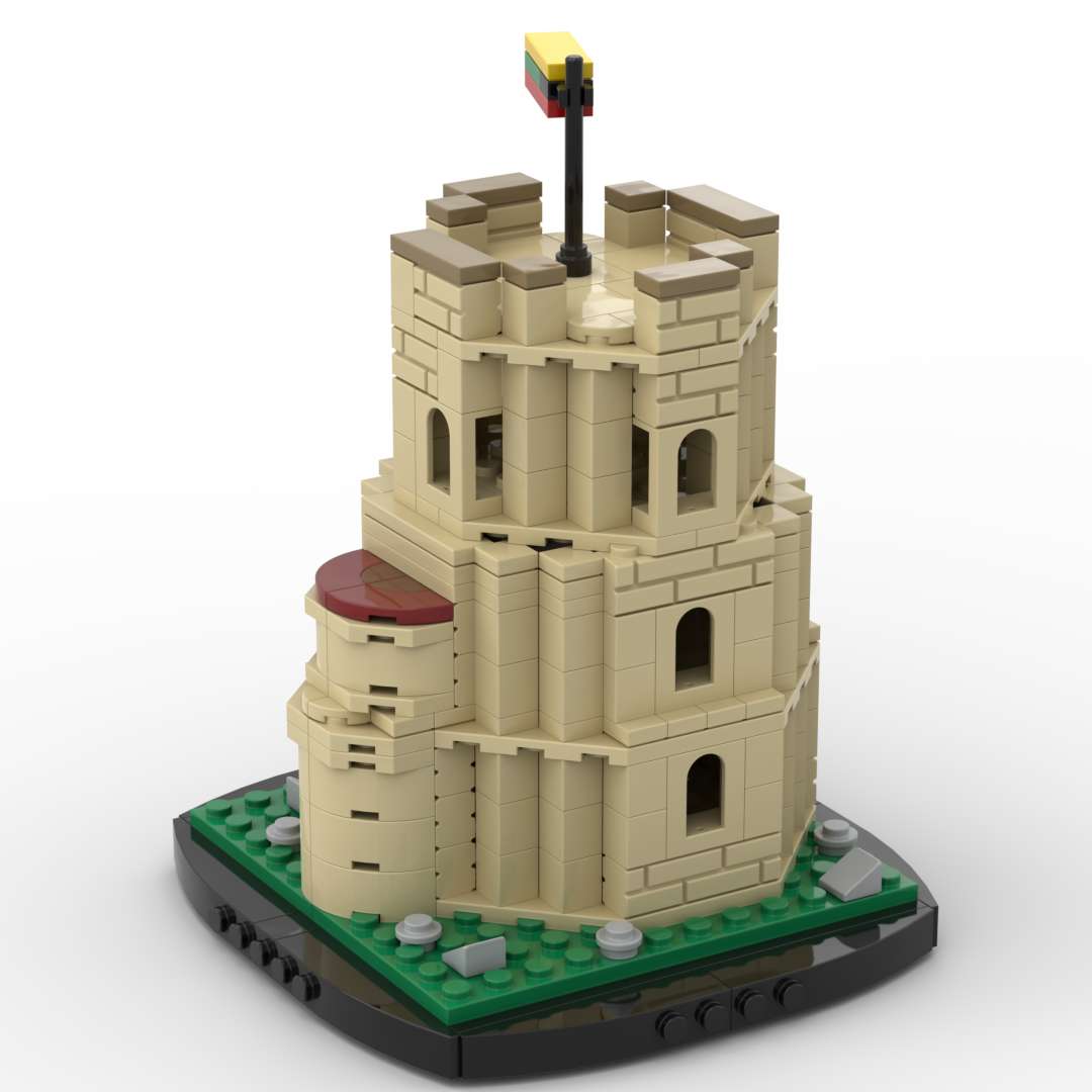 MINI Gediminas Castle Tower - 330 pieces