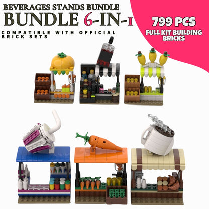 Beverages stands bundle