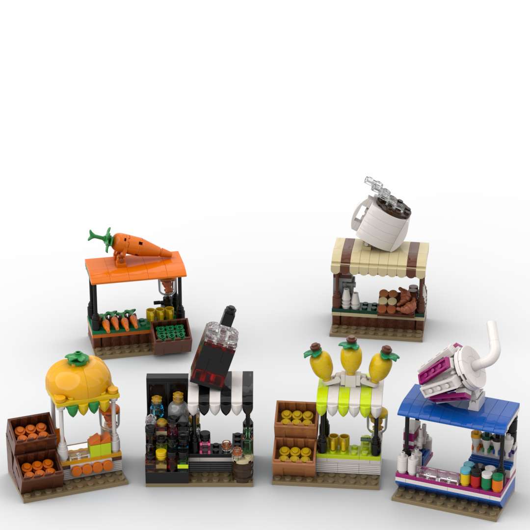 Beverages stands bundle