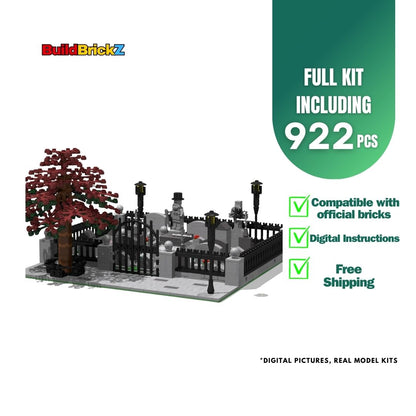 Modular Cemetery - 922 Pieces Building Set