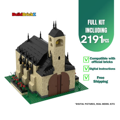 Modular Church - 2191 Pieces Building Set