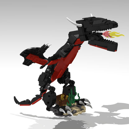 Black Dragon - 423 Pieces Building Set