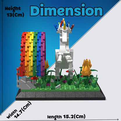 Unicorn - 412 Pieces Building Set