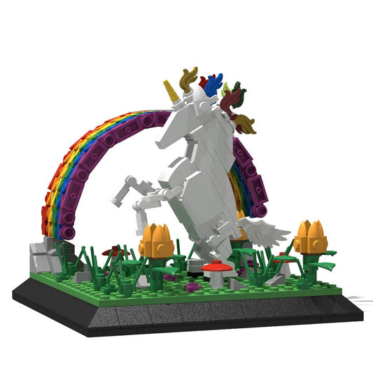 Unicorn - 412 Pieces Building Set