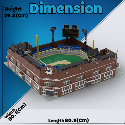 Town Baseball Stadium - 7313 Pieces Building Set