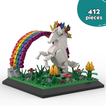 Unicorn - 412 Pieces Building Set