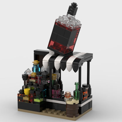 Alcohol Stand - 188 Pieces Building Bricks Kit