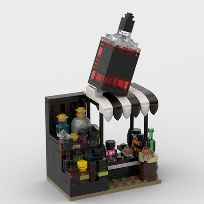 Alcohol Stand - 188 Pieces Building Bricks Kit