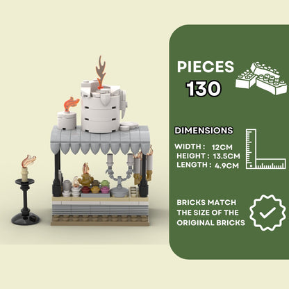 Candle Stand - 130 Pieces Building Set