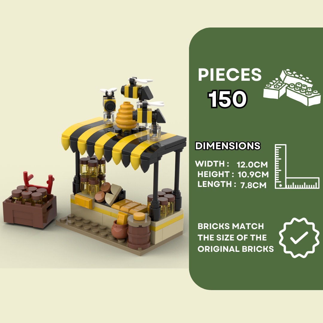 Honey Stand - 150 Pieces Building Set