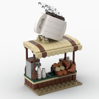 Coffee Stand - 154 Pieces Building Set