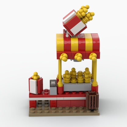 Popcorn Stand - 132 Pieces Building Set