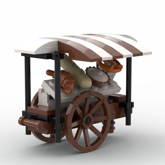 Bread Cart - 57 Pieces Building Set