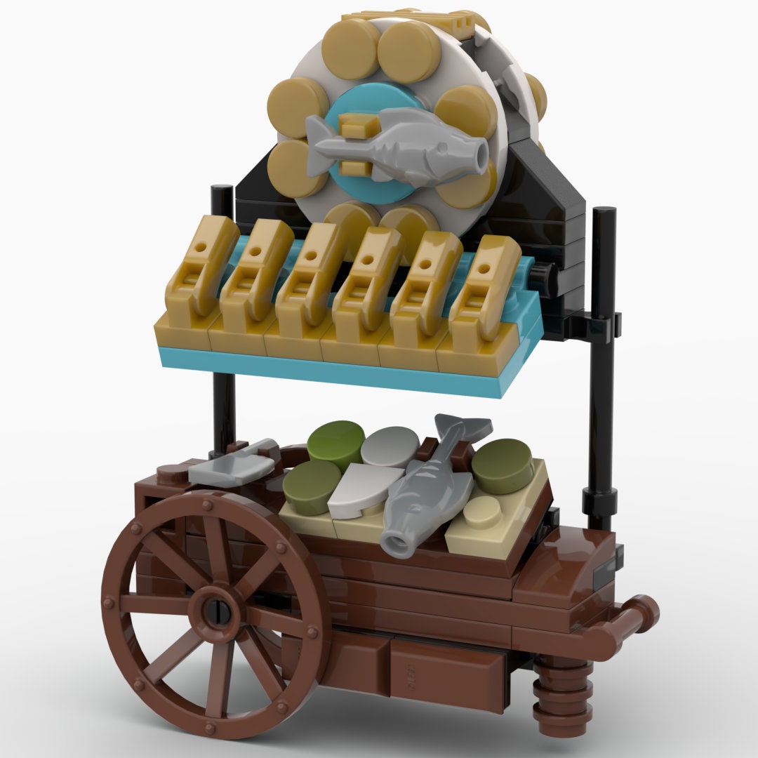 fish Cart - 103 Pieces Building Kit