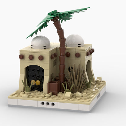 Desert House - 261 Pieces Modular Building Set