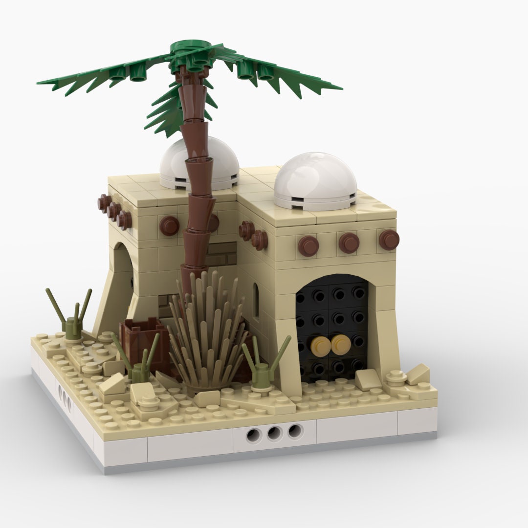 Desert House - 261 Pieces Modular Building Set