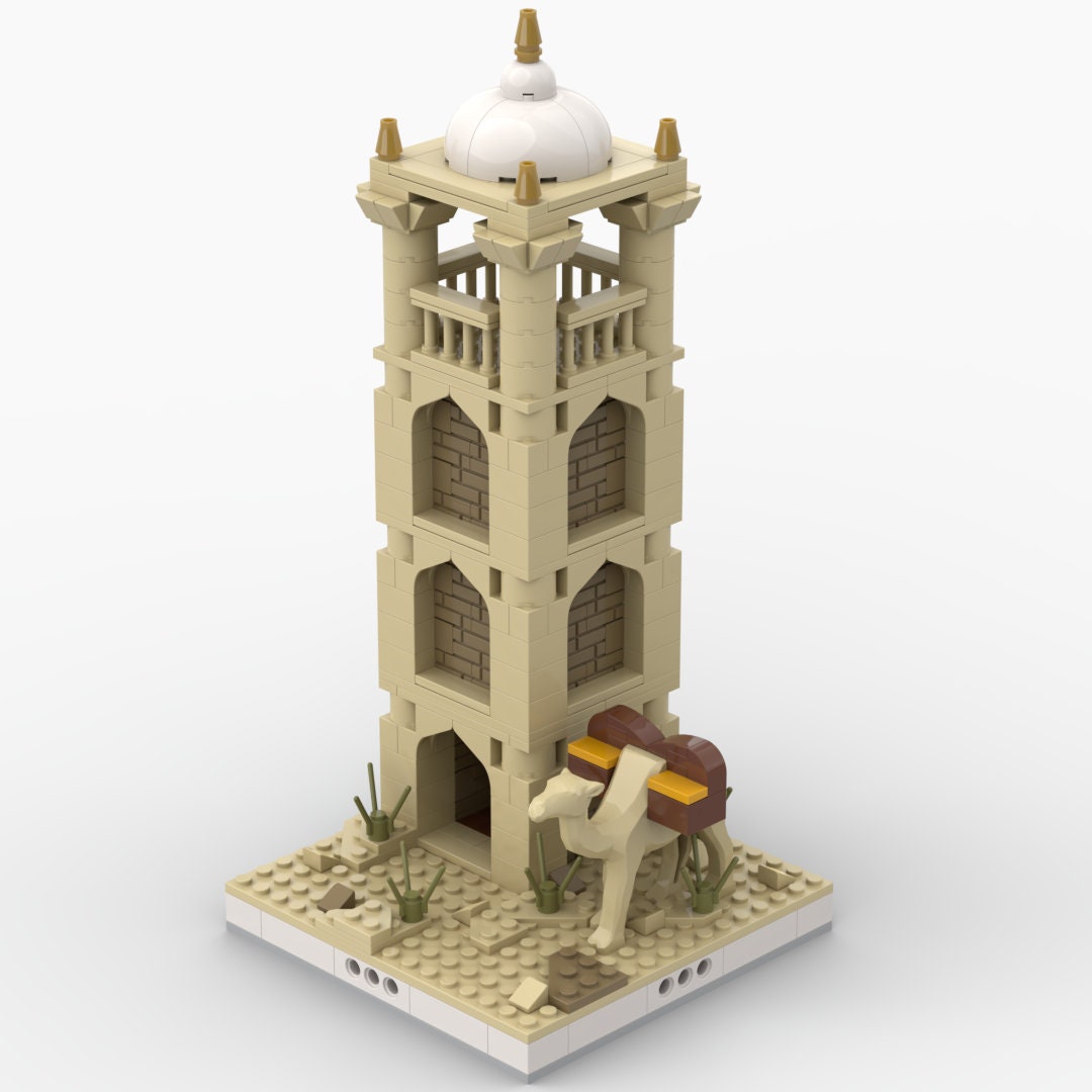 Desert Tower - 418 Pieces Modular Building Set