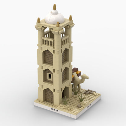 Desert Tower - 418 Pieces Modular Building Set