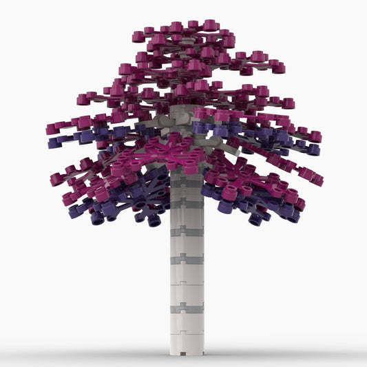 Purple Tree - 90 Pieces Building Set