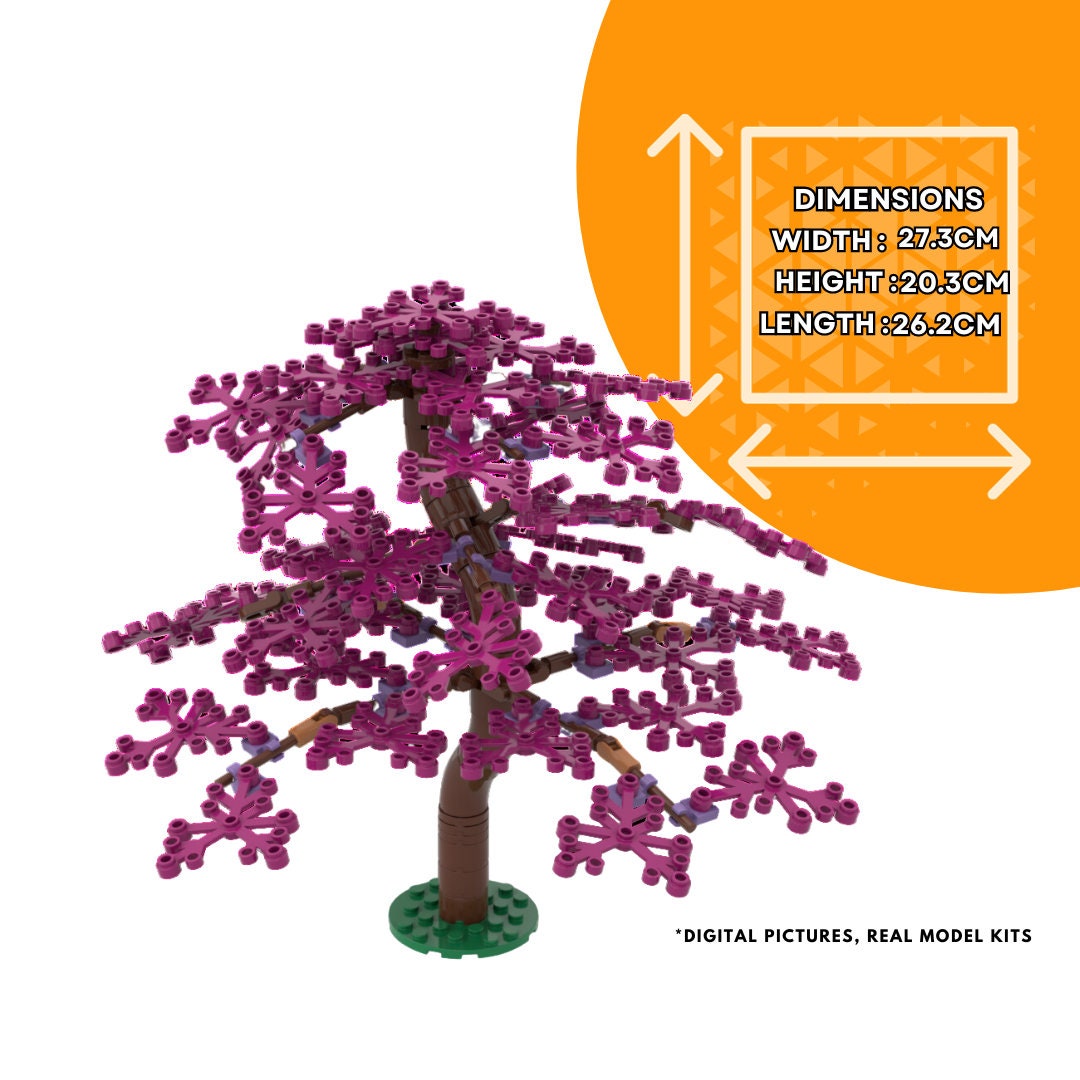 Magenta Tree - 159 Pieces Building Set