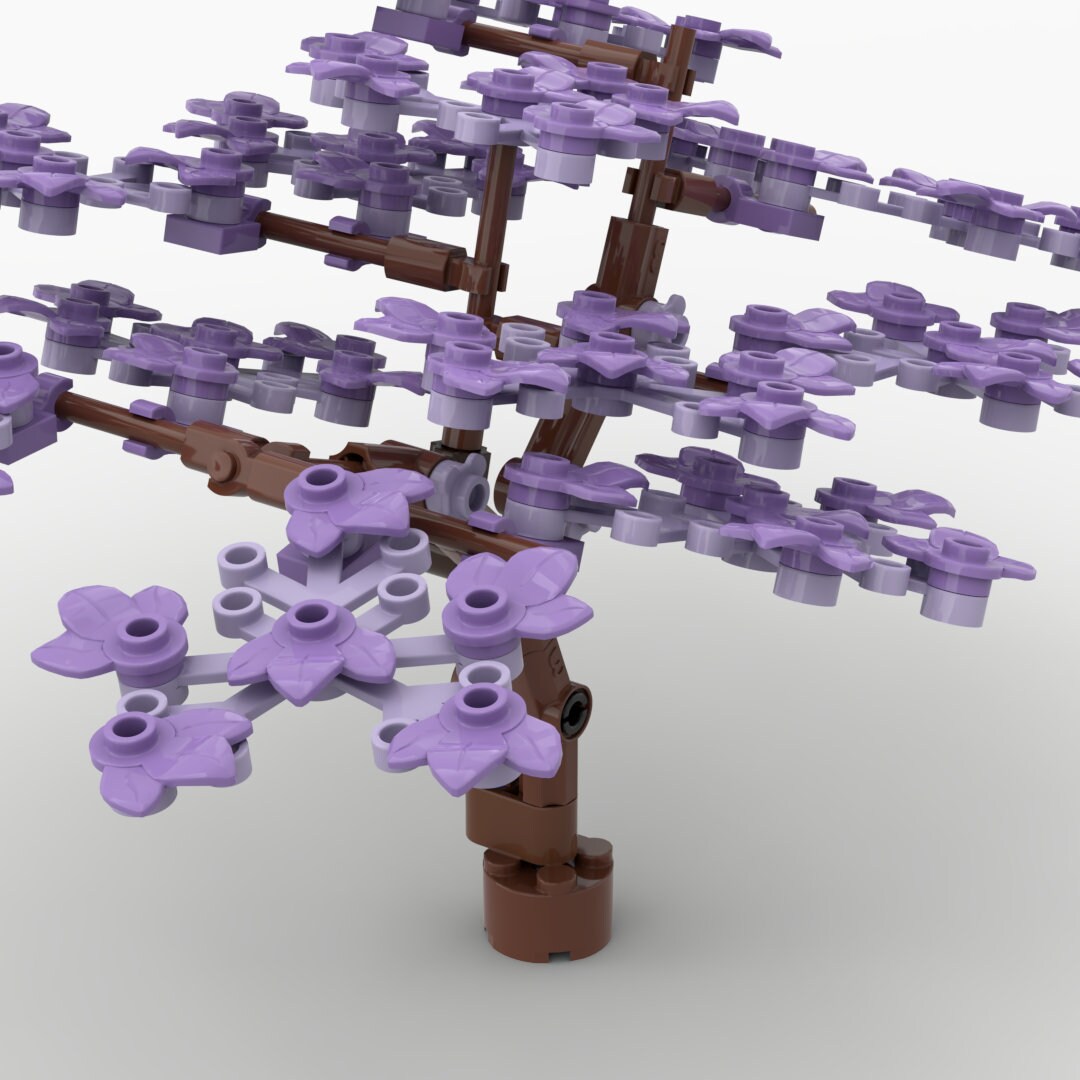 Lavender Tree KIT - 141 Pieces Building Set