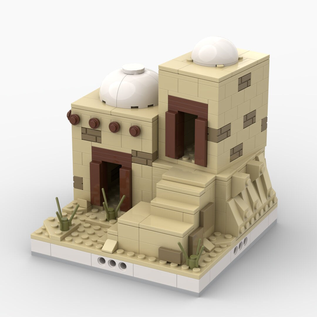 Desert Village House - 359 Pieces Building Set