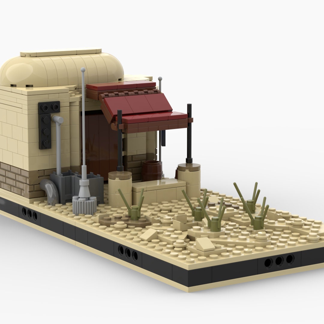 Desert Village House - 374 Pieces Building Set