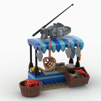 Fish Stand - 116 Pieces Building Set