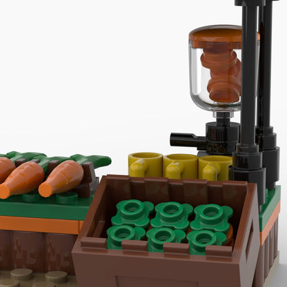 Carrot Shake Stand - 99 Pieces Building Set