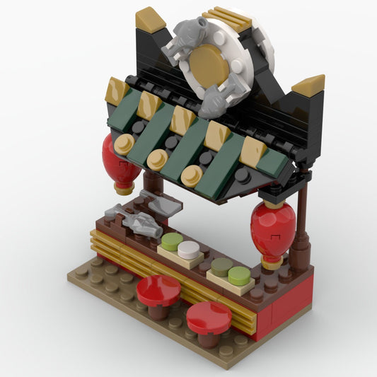 Sushi Stand - 101 Pieces Building Set