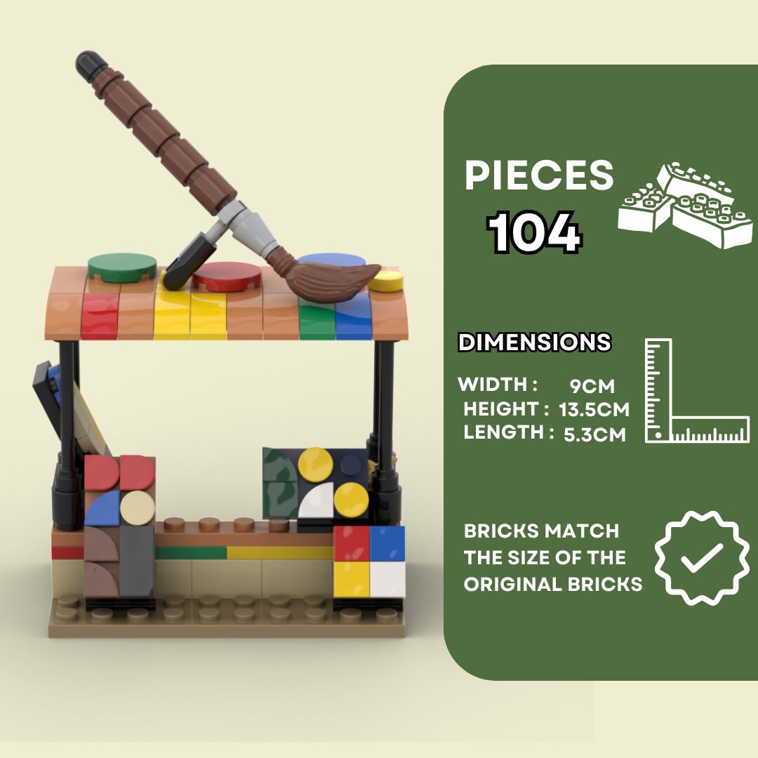 Art Stand - 104 Pieces Building Kit