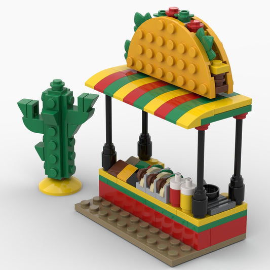 Tacos Stand - 119 Pieces Building Set