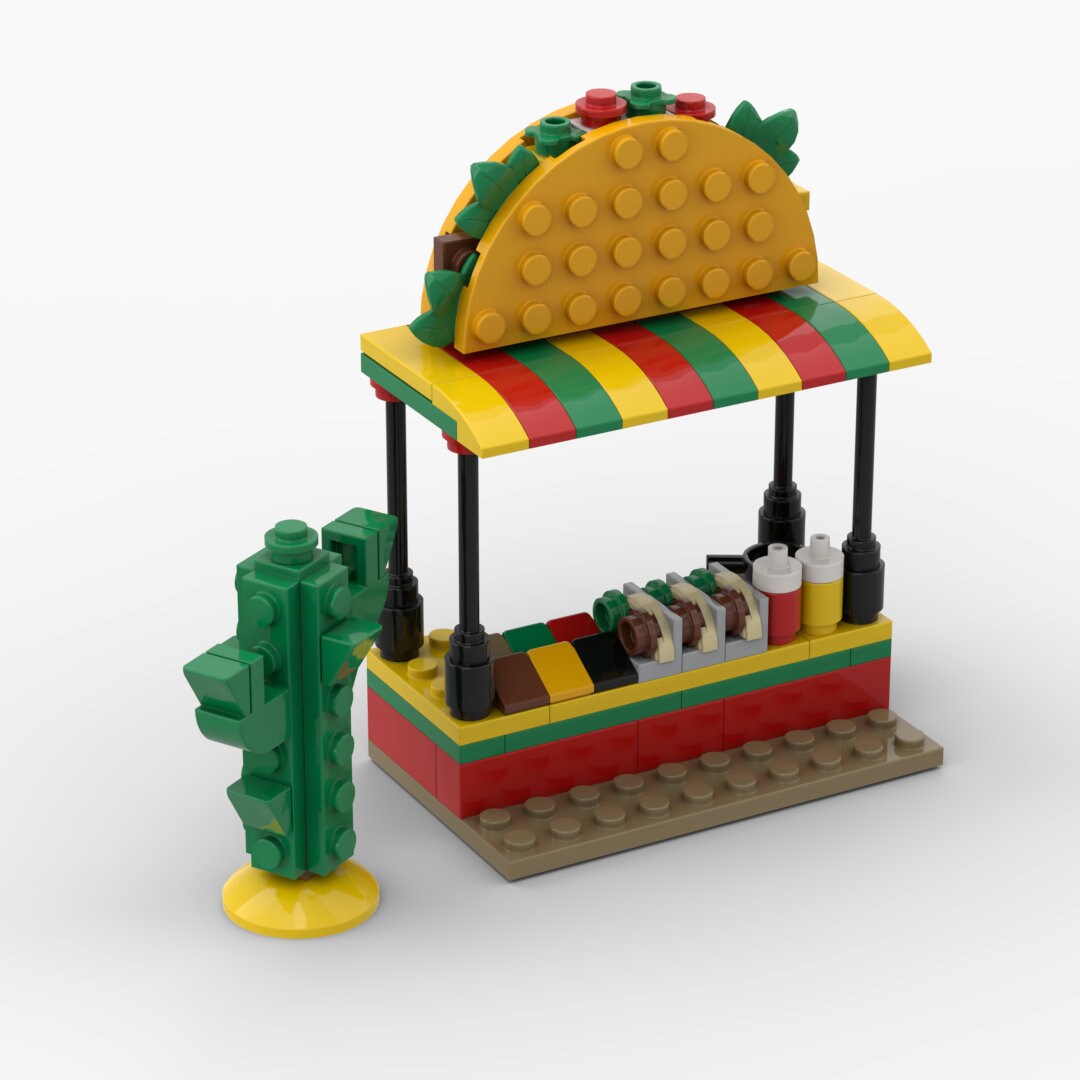 Tacos Stand - 119 Pieces Building Set