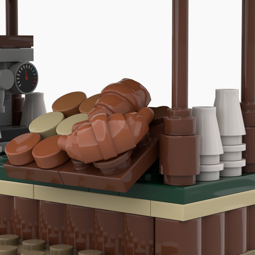 Coffee Stand - 154 Pieces Building Set