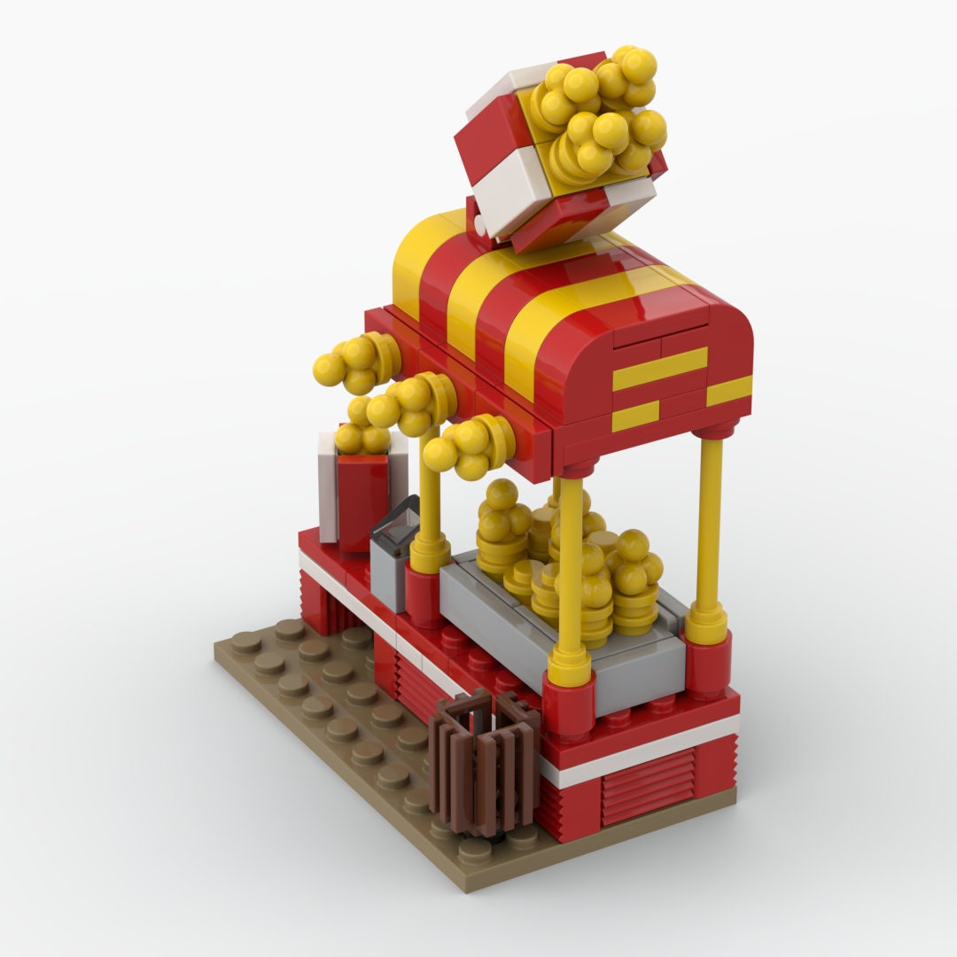 Popcorn Stand - 132 Pieces Building Set