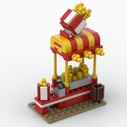 Popcorn Stand - 132 Pieces Building Set