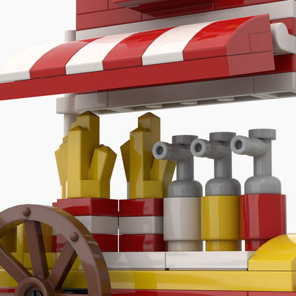 Fries Cart - 93 Pieces Building Set