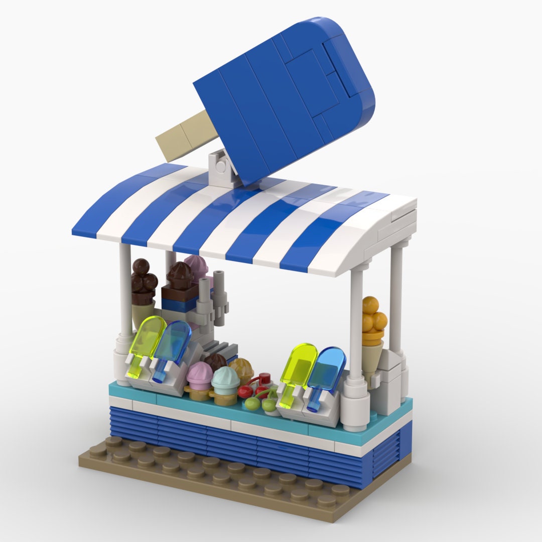 Ice Cream Stand - 119 Pieces Building Set