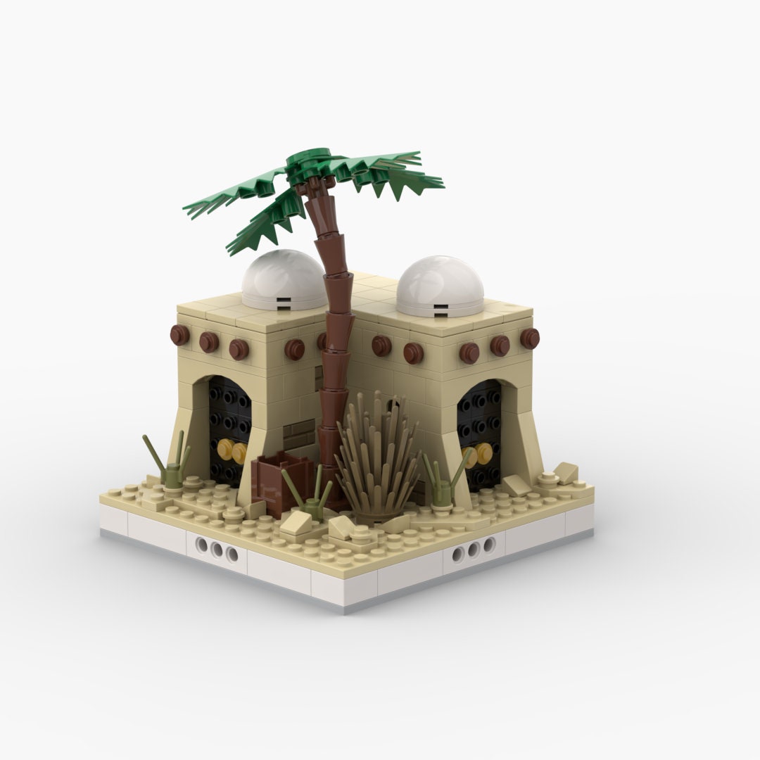 Desert House - 261 Pieces Modular Building Set