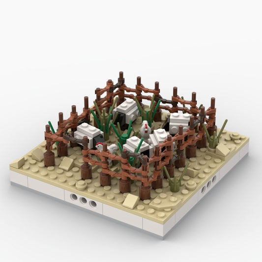 Herd of Sheep - 201 Pieces Building Set