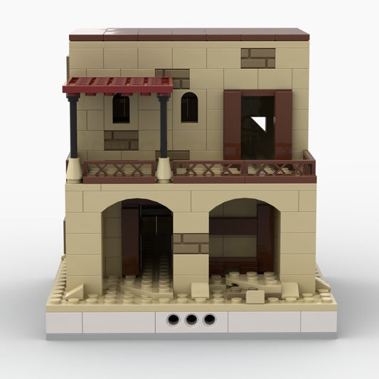 Desert Village House - 336 Pieces Building Set