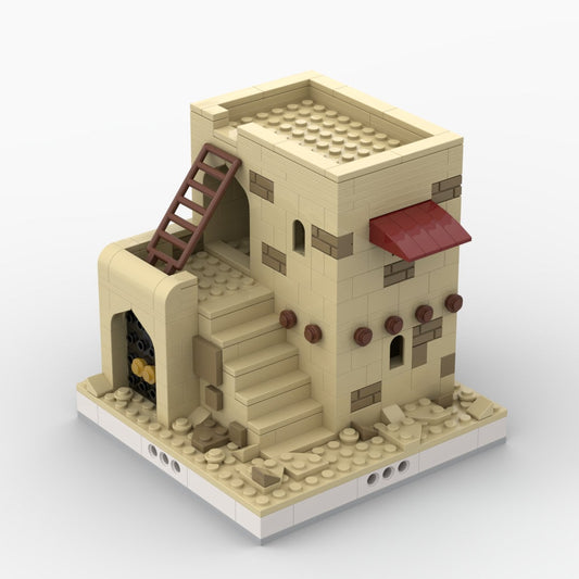 Desert Village House - 331 Pieces Building Set