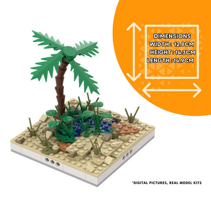 Desert Oasis - 120 Pieces Building Set