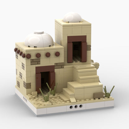 Desert Village House - 359 Pieces Building Set