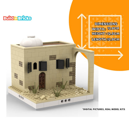 Desert Village House - 277 Pieces Building Set