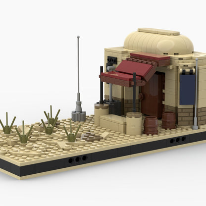 Desert Village House - 374 Pieces Building Set